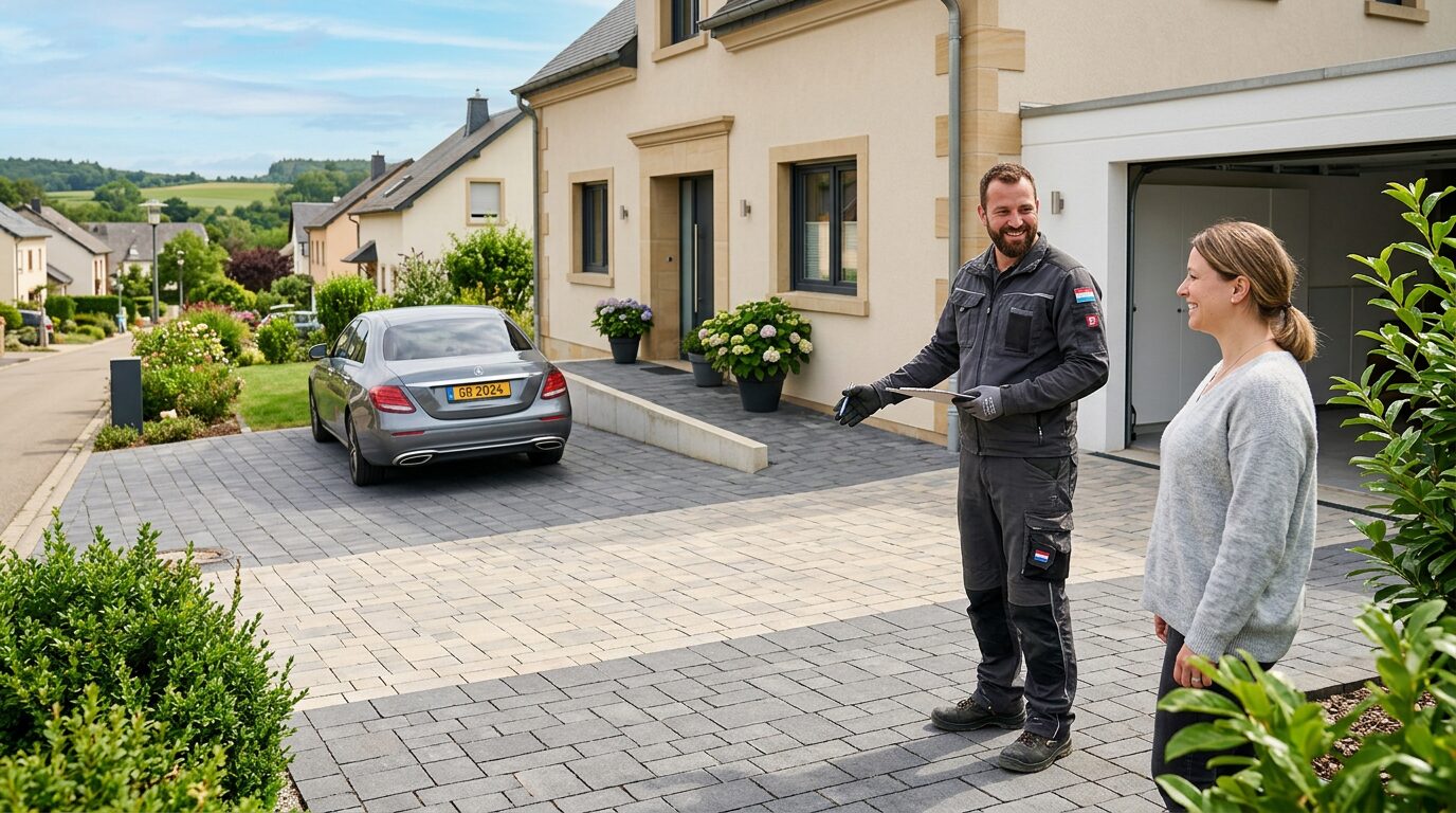 Entrée de garage