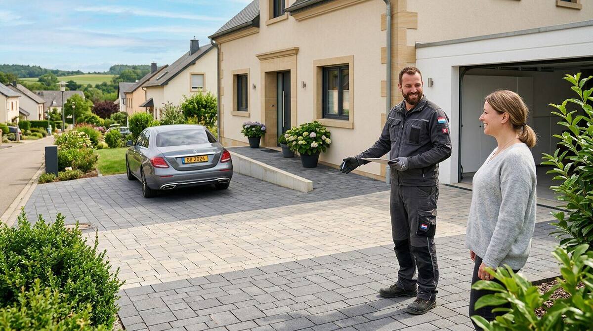 Entrée de garage