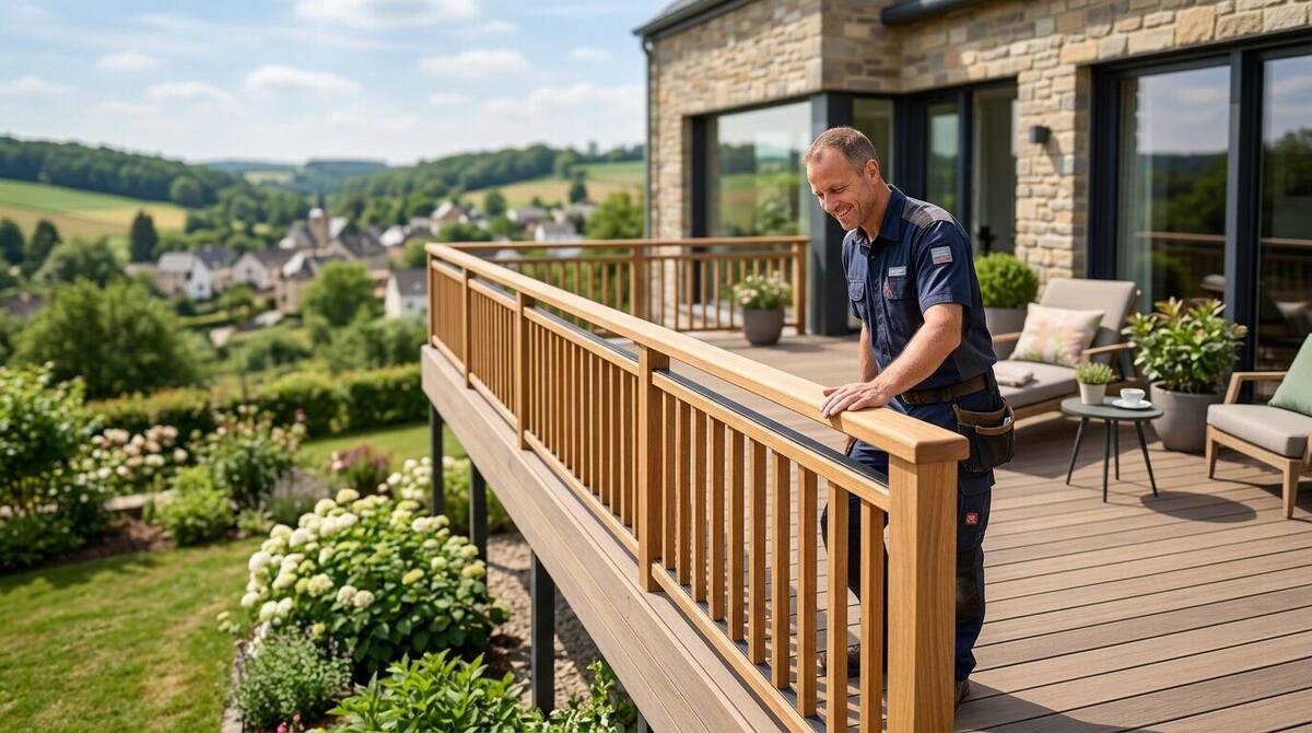 Garde-corps - Rambarde - Balustrade bois