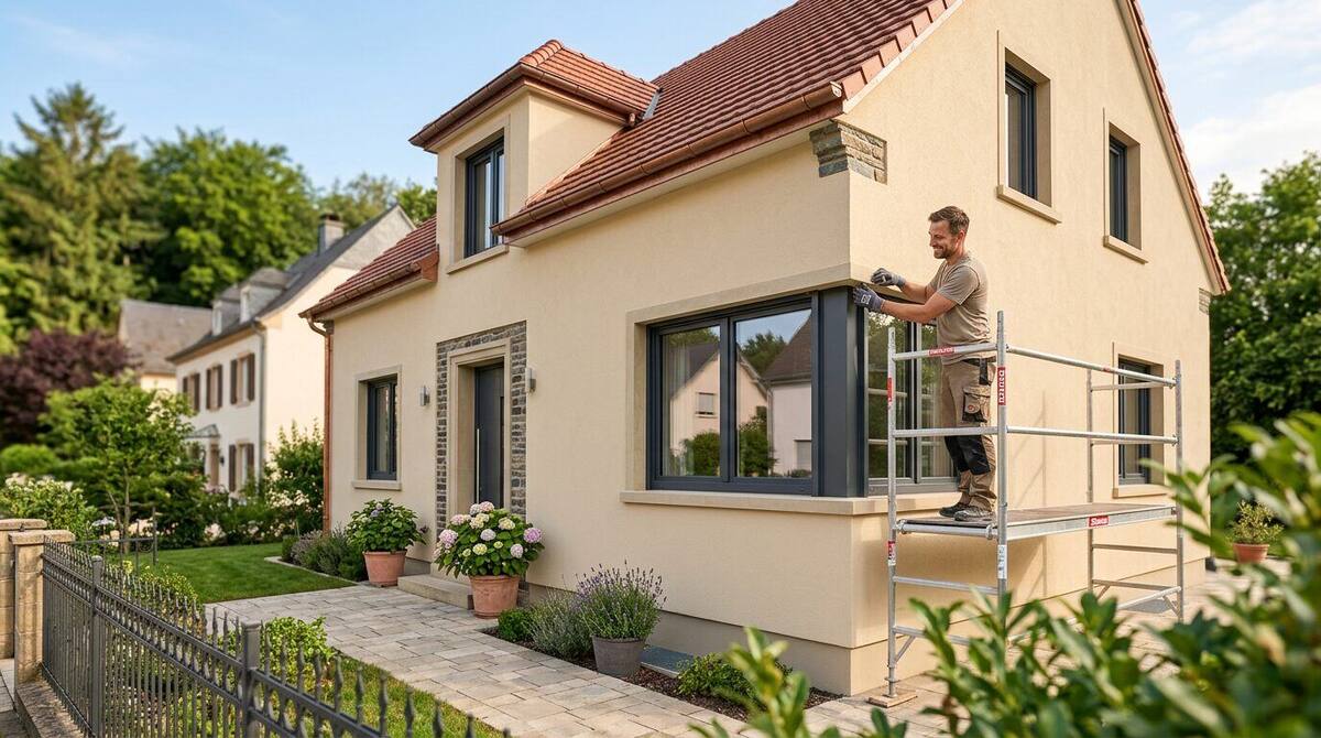 Isolation façades