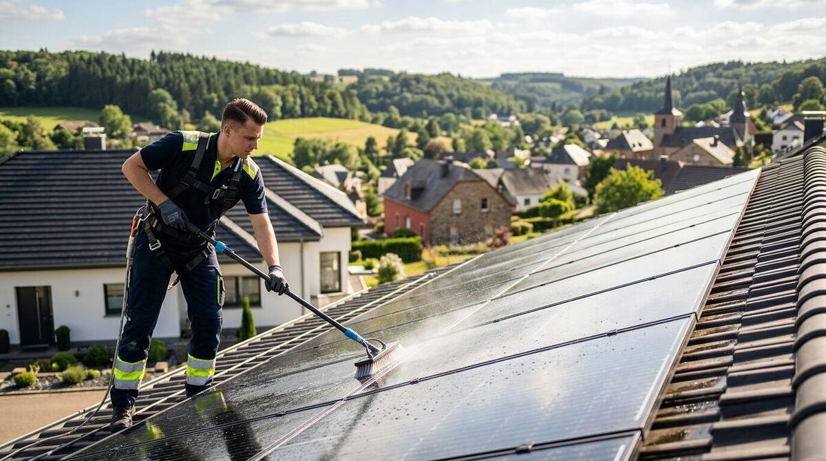 Nettoyage Panneaux solaires