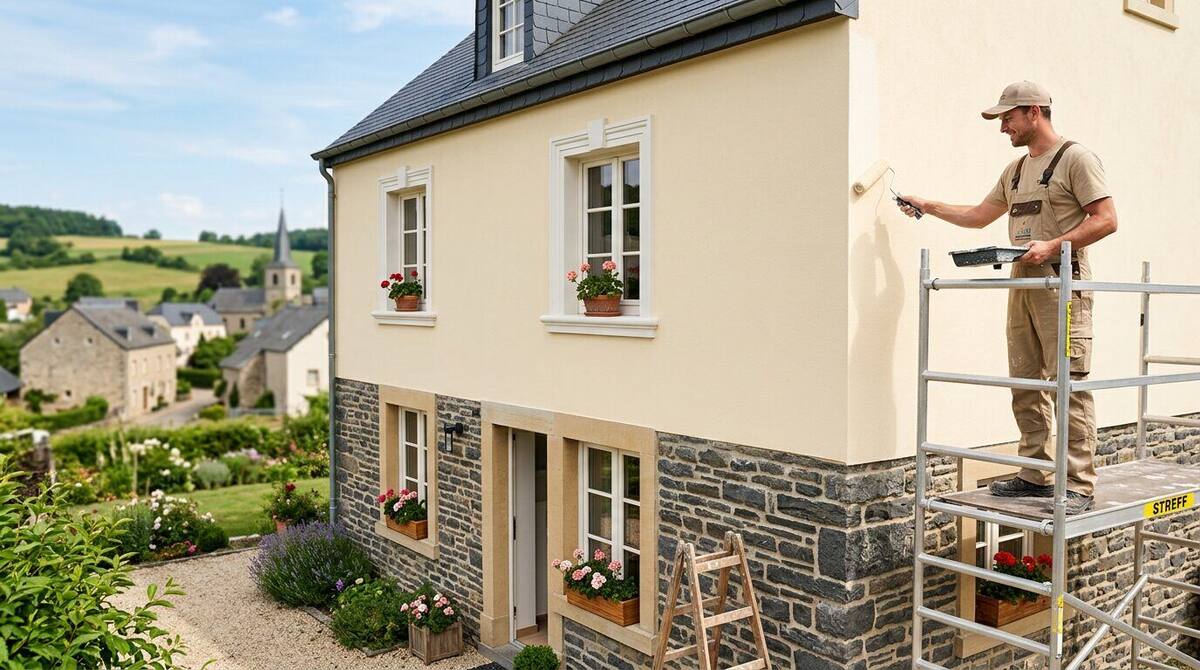 Peinture façades